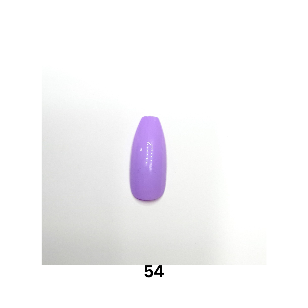Press On Nails UK-Monique- Medium Square Nails Basic Vibrant Bright Purple